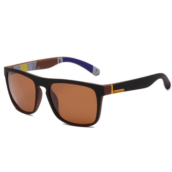WarBLade New Square Polarized Sunglasses Men Night Vision Glasses Yellow Lens Anti-Glare Driving Sun Glasses UV400 Eyewear