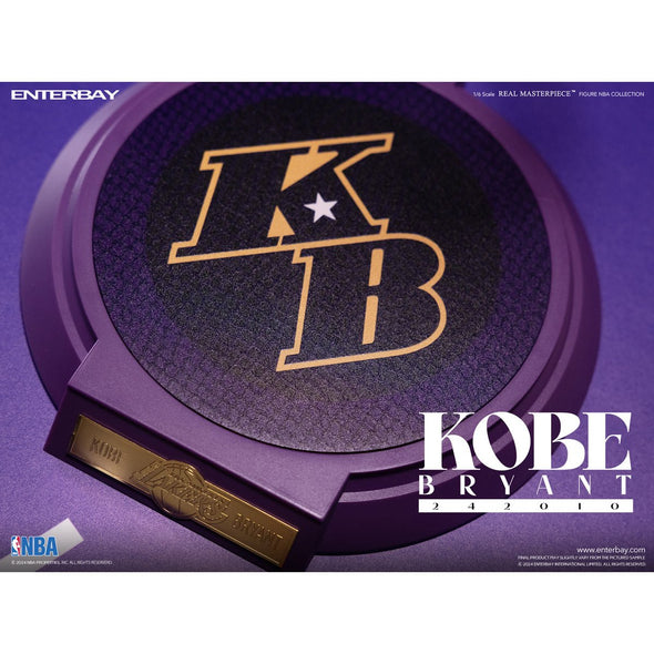 NBA Lakers KOBE BRYANT 242010 Real Masterpiece Action Figure 1/6 Scale (ENTERBAY)