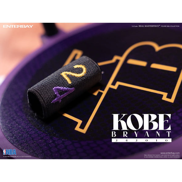 NBA Lakers KOBE BRYANT 242010 Real Masterpiece Action Figure 1/6 Scale (ENTERBAY)