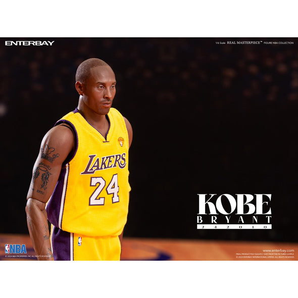 NBA Lakers KOBE BRYANT 242010 Real Masterpiece Action Figure 1/6 Scale (ENTERBAY)