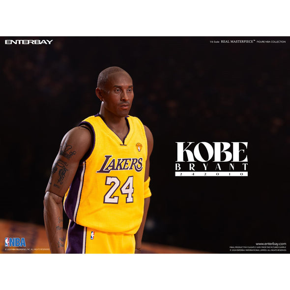 NBA Lakers KOBE BRYANT 242010 Real Masterpiece Action Figure 1/6 Scale (ENTERBAY)