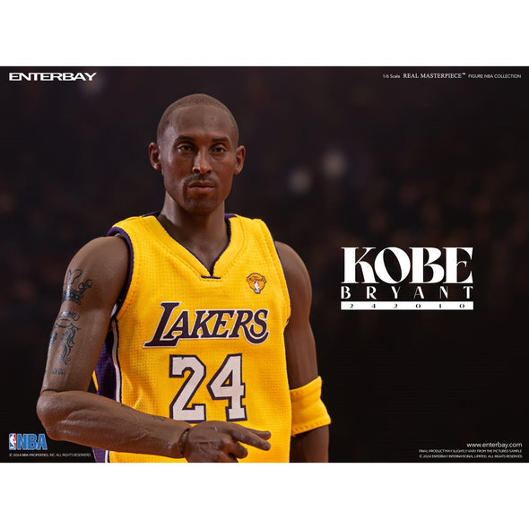 NBA Lakers KOBE BRYANT 242010 Real Masterpiece Action Figure 1/6 Scale (ENTERBAY)