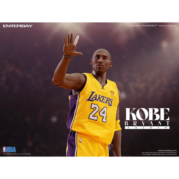 NBA Lakers KOBE BRYANT 242010 Real Masterpiece Action Figure 1/6 Scale (ENTERBAY)