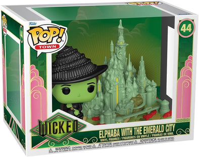 Wicked Elphaba with The Emerald City Funko Pop! Town 44