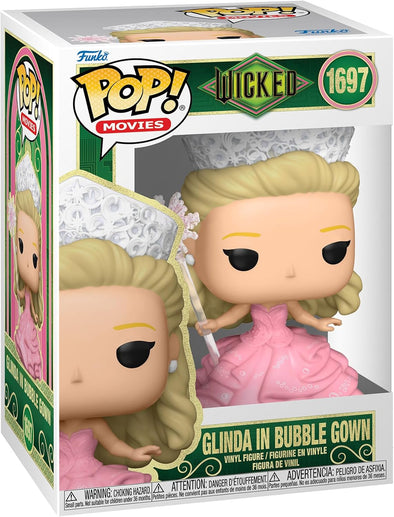 Wicked Part 1 GLINDA in Bubble Gown Funko Pop! Movies Vinyl Figure 1697