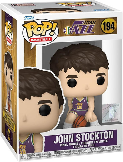 NBA Utah Jazz John Stockton Funko Pop! Vinyl Figure 194