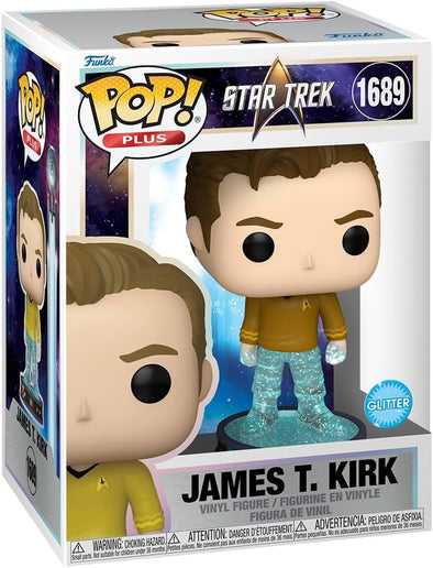 Star Trek James T. Kirk Pop! Plus Glitter Vinyl Figure 1689