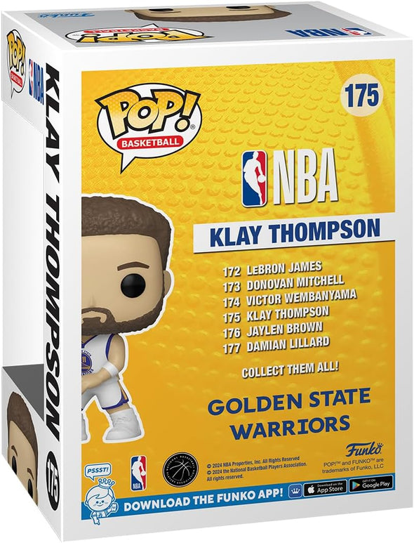 NBA Golden State Warriors Klay Thompson Funko Pop! Vinyl Figure 175