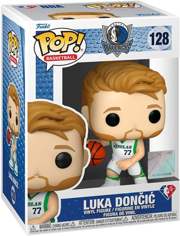 NBA Mavericks LUKA DONCIC (City Edition 2021) Funko Pop! Vinyl Figure 128