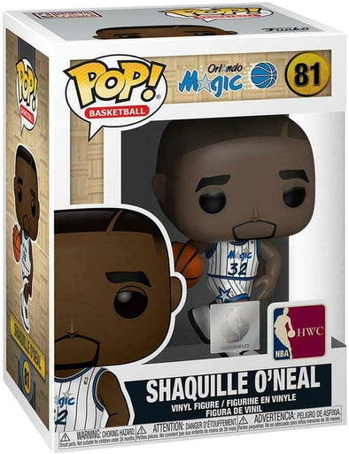NBA Legends SHAQUILLE O'NEAL (Magic home) Funko Pop! Vinyl Figure 81