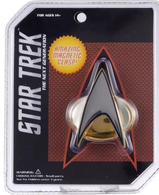 Star Trek THE NEXT GENERATION Communicator Badge Replica Magnetic Clasp