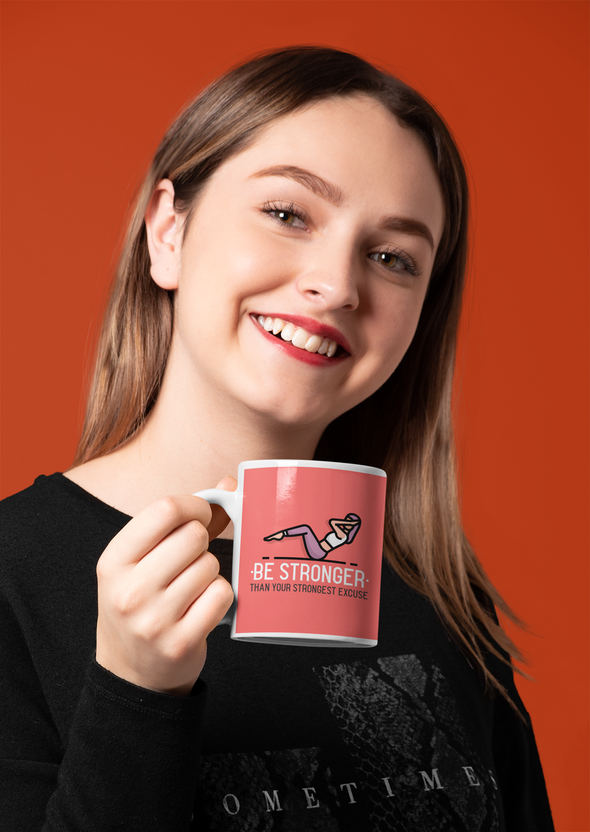 BE STRONGER Mug | Ceramic Coffee Mug  Ceramic Tea Mugs Cool Mug |