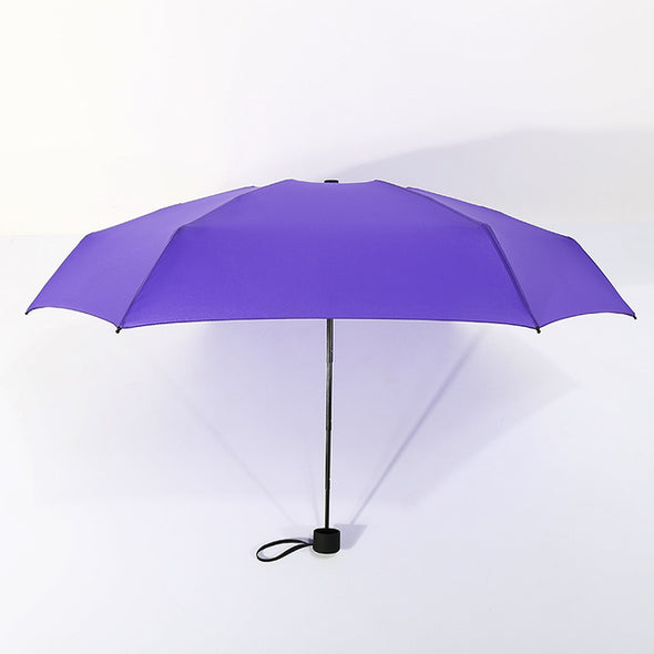 180g Small Fashion Folding Umbrella Rain Women Gift Men Mini Pocket Parasol Girls Anti-UV Waterproof Portable Travel  UMBRELLAS