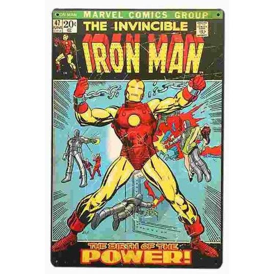 Iron Man Comic Book Cover