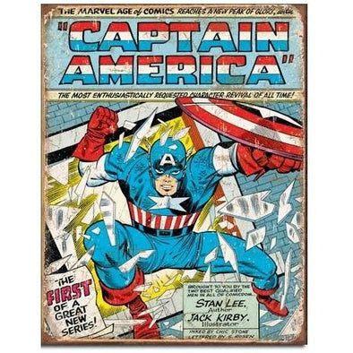 Captain America Book Cover