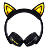Bluetooth Headset with Cute Cat Ears, gift for cat lovers, headphones for animal lovers, Gift for Kids