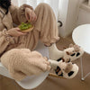 Cute Cow Animal Slipper For Women Girls Fashion Kawaii Soft Fluffy Winter Warm Slippers Woman Cartoon Milk Cow House Slippers Funny Shoes