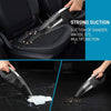 Portable Car Vacuum Cleaner Handheld Vacuums Cordless Powered Battery Rechargeable Quick Charge Tech, Compact and Durable