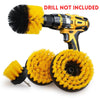 Drill Brush Attachment Set Power Scrubber Brush Car Polisher Bathroom Cleaning Kit with Extender Kitchen Cleaning Tools