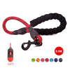 Pet Leash Reflective Strong Dog Leash 1.5M Long with Comfortable Padded Handle Heavy Duty Training Durable Nylon Rope Leashes