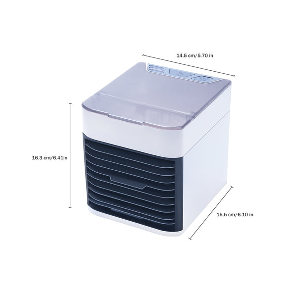 Air Cooler Portable Air Conditioner Humidifier Purifier 3 in 1 Portable Mini Air Conditioner USB Air Cooler 3 Speeds