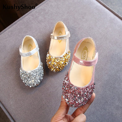 Children Shoes Girls Princess Shoes Glitter Children Baby Dance Shoes Casual Toddler Girl Sandals