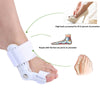 2Pcs Hallux Valgus Corrector  Bunions  For Toes Corrector Foot Separator Toe Separator Foot Care Haluksy Bunion Corrector