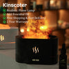 Kinscoter Aroma Diffuser Air Humidifier Ultrasonic Cool Mist Maker Fogger Led Essential Oil Flame Lamp Difusor