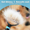 Professional Pet Deshedding Brush 2 Sided Dematting Dog Comb Cat Brush Rake Puppy Grooming Tools Undercoat Shedding Flying Hair