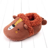 Baby Shoes Adorable Infant Slippers Toddler Baby Boy Girl Knit Crib Shoes Cute Cartoon Anti-slip Prewalker Baby Slippers