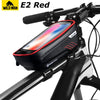 WILD MAN Bike Bag Front Cycling Bag Rainproof Touch Screen Bicycle Phone Bag 6.5 Inch Mobile Phone Case Mtb Accessories