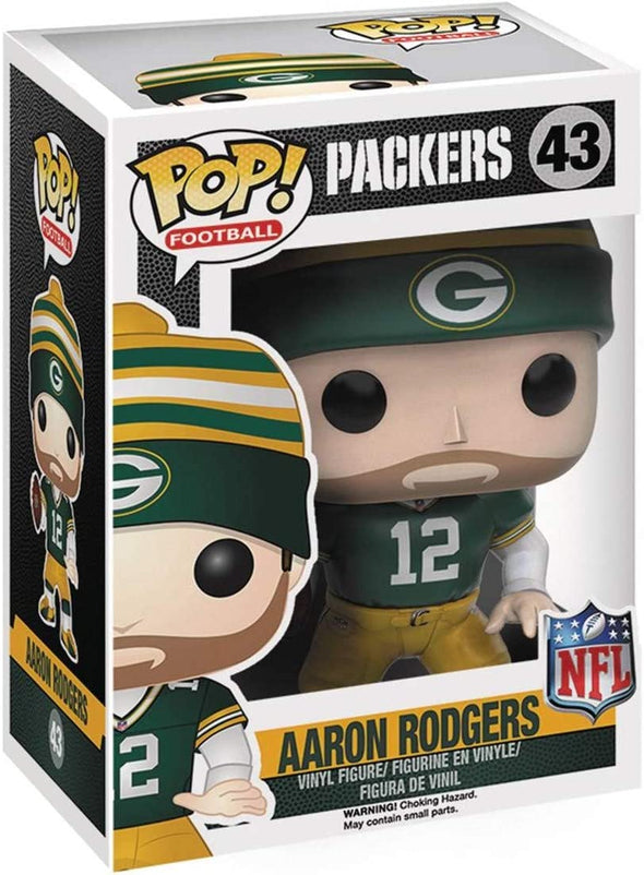 NFL Aaron Rodgers NFL Legends Pop! Vinyl Figure 43 Green Bay Packers