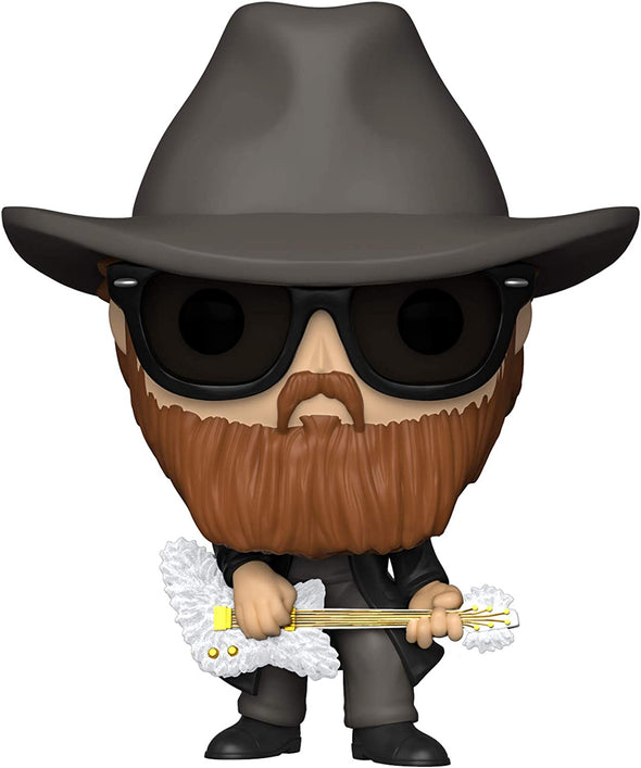 ZZ Top Billy Gibbons Flocked Pop! Vinyl Figure 164