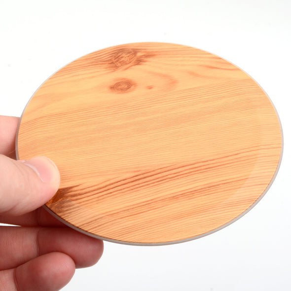 Wood Grain Fast Charge Wireless Charger Base