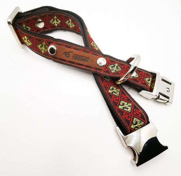 Finnigan Designer Dog Collar (Glitzy Collection) Medium