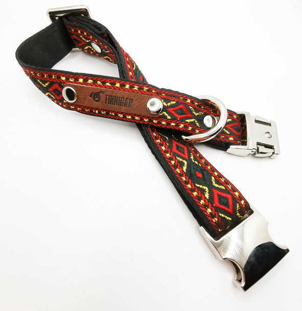 Finnigan Designer Dog Collar (Glitzy Collection) Medium