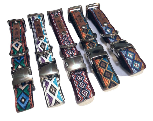 Finnigan Designer Dog Collar (Harlequin Collection) Medium