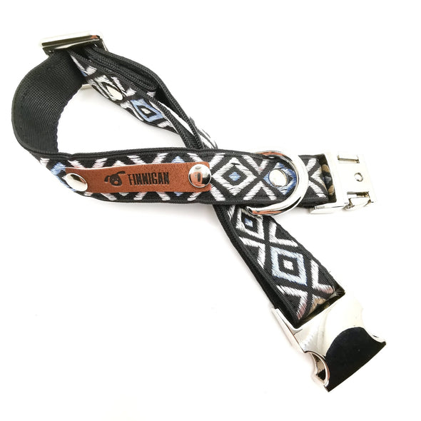 Finnigan Designer Dog Collar (Harlequin Collection) Medium