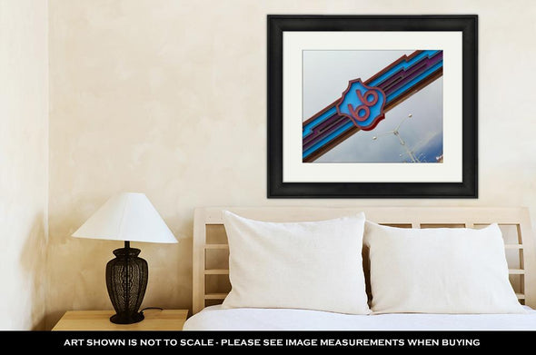 Framed Print, Historic Route 66 In Albuquerque New Mexico