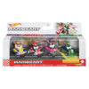 Hot Wheels DIE-CAST Mario Kart Vehicle 4-Pack Collectible