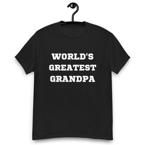 World's Greatest Grandpa Men's heavyweight tee