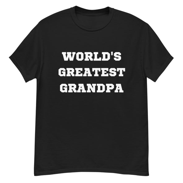 World's Greatest Grandpa Men's heavyweight tee