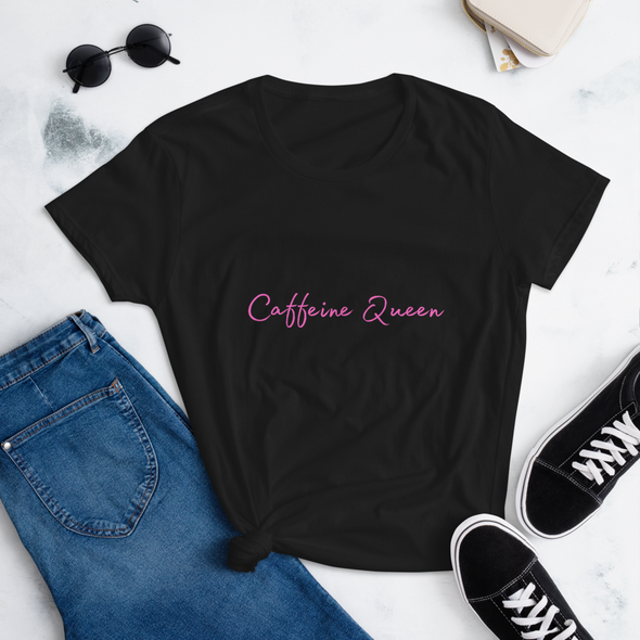 CAFFEINE QUEEN Women's short sleeve t-shirt