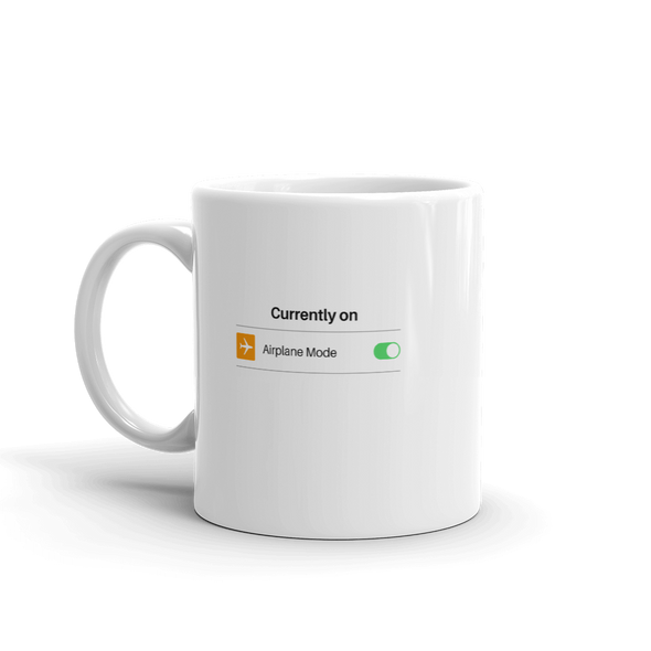 Airplane Mode Mug | Vacation Mug Tea Mug Coffee mug |