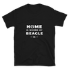 HOME IS WHERE MY BEAGLE IS Short-Sleeve Unisex T-Shirt