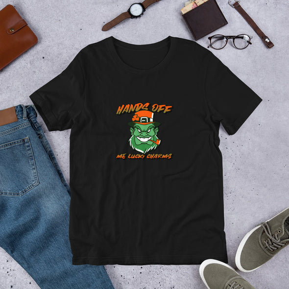 HANDS OFF Short-Sleeve Unisex T-Shirt