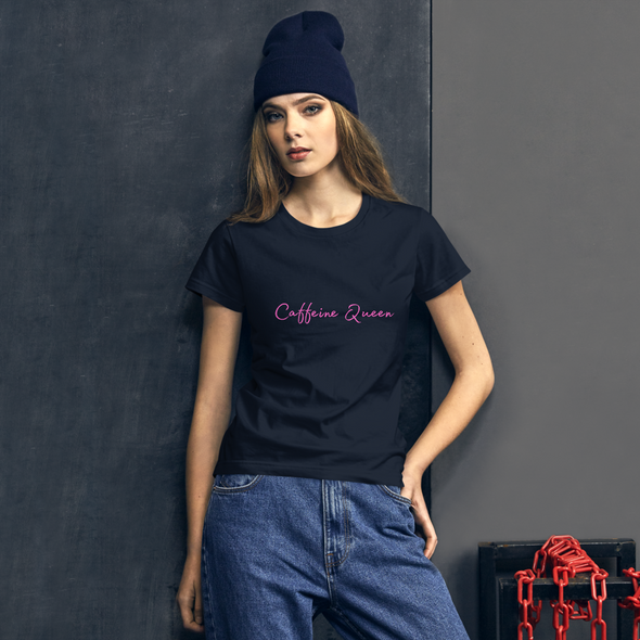 CAFFEINE QUEEN Women's short sleeve t-shirt