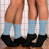 Blue Einstein Socks