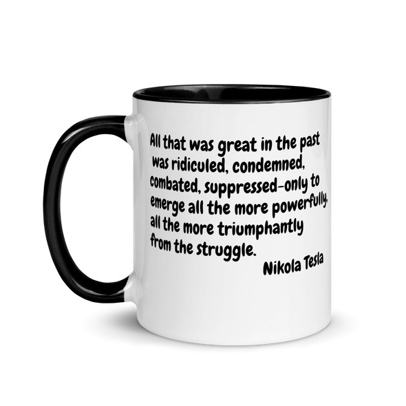 Tesla Mug with Color Inside
