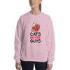 CATS BEFORE GUYS Unisex Sweatshirt | Casual Unisex Sweatshirt |